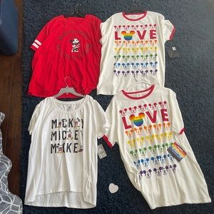 Official Disney park Womens T-shirts BUNDLE TAKE ALL for $50